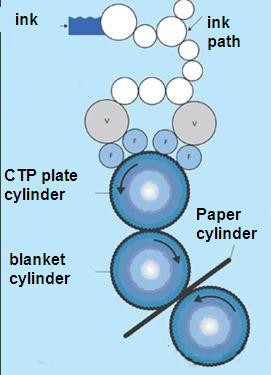 3 Ply Offset Printing Rubber Blanket With Close Cell Compressible Layer