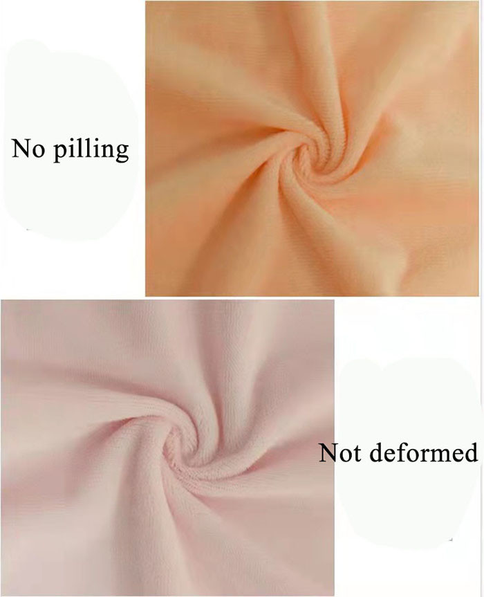 100% Polyester Polyester Minky Fabric Super Soft Velboa Knitted