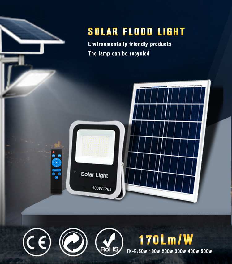 500Watt IP66 Aluminum Housing Metal Halide Solar Flood Lights