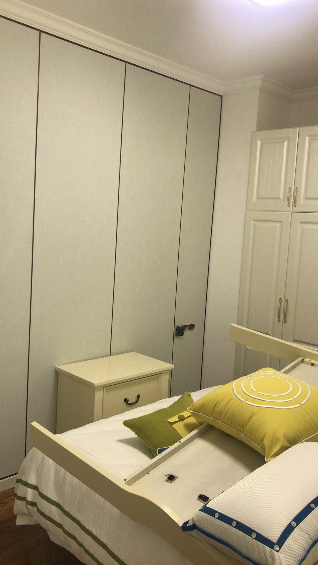 Customized Size Square Edged Floorboards Easy Installation Colorful Cloth Surface