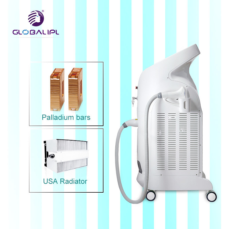 755 808 1064nm Hair Removal Equipment , Diode Laser Treatment For Hair Removal