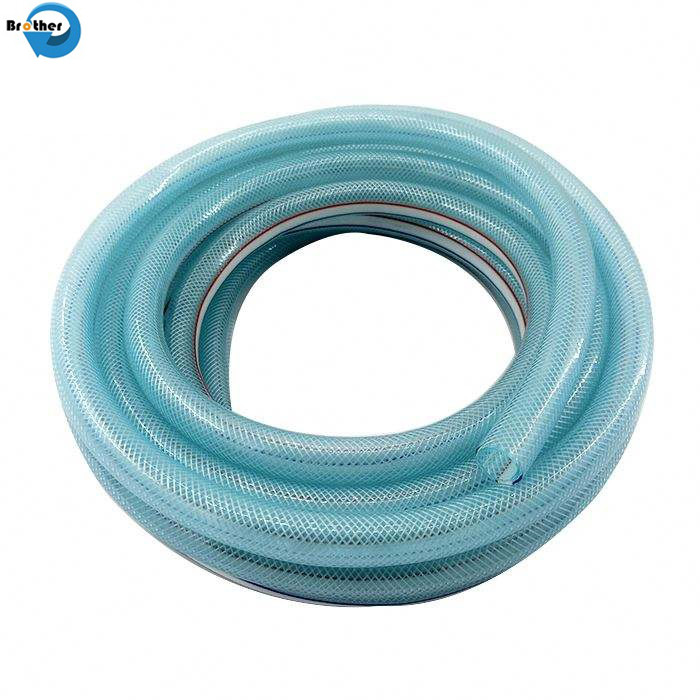 High Pressure PVC Water Hose Flexible Pipe Plastic Tubes Colorful PVC Braided Fiber Reinforced Net Hose