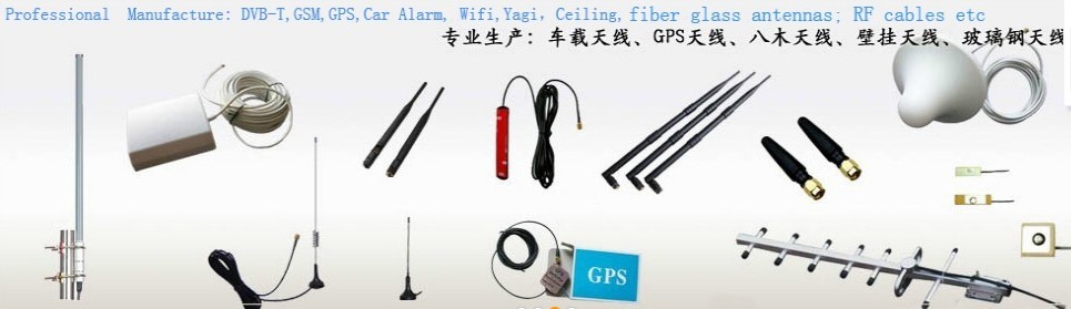 Active Waterproof Screw Mount Outdoor GPS GNSS Car Rod Antenna with High Gain 28dbi