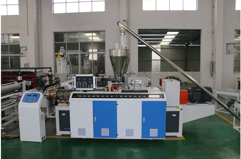 Single Layer Glazed Tile Making Machine Pvc Ceiling Extrusion Line