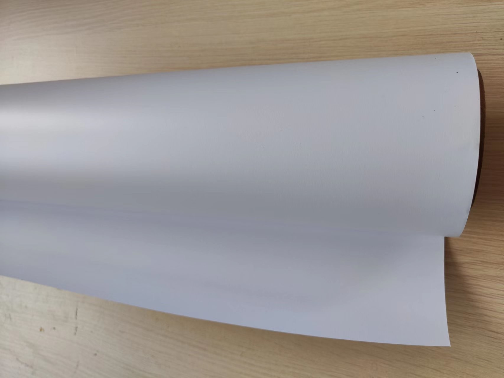 White glossy Permanent Glue 100mic PVC Self Adhesive Vinyl 140gsm For Digital Printing