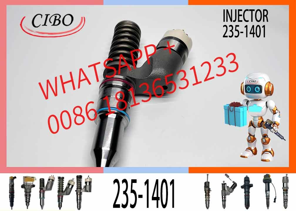 Factory price excavator parts 211-3025 200-1117 235-1401 fuel injector for C15 C16 engine