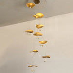 Push Button LED 1W Cluster Pendant Light For Stairwell Hanging Light Fixtures