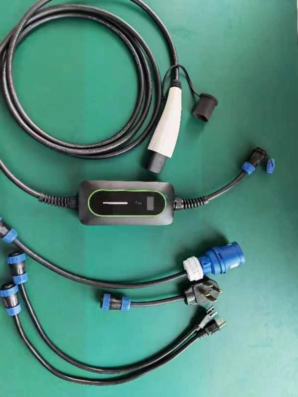 32A Portable Tesla Mobile Charging Station EV Charger With NEMA 14-50