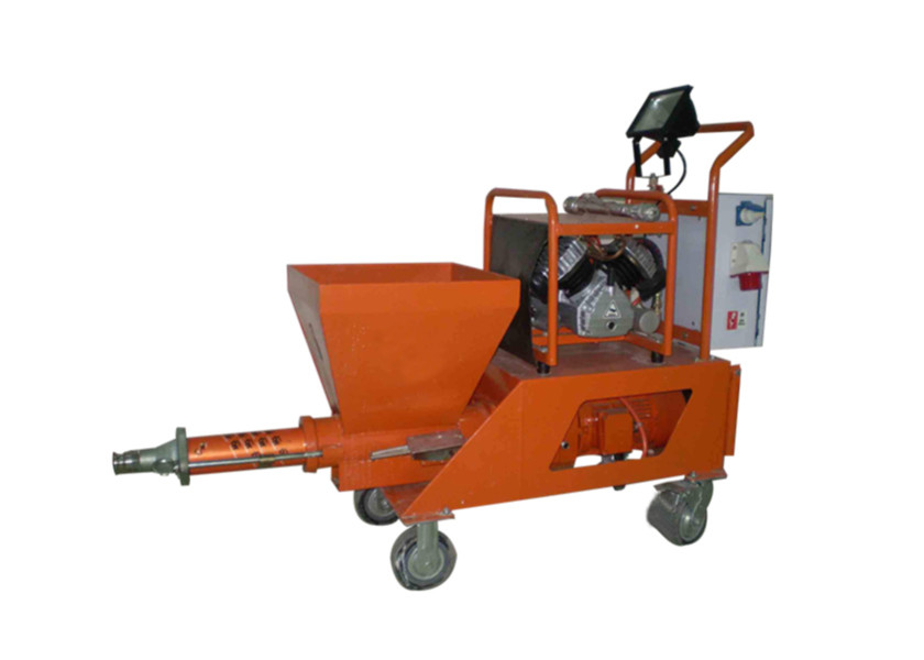 Mortar 7.5kw Automatic Wall Plastering Machine High Pressure