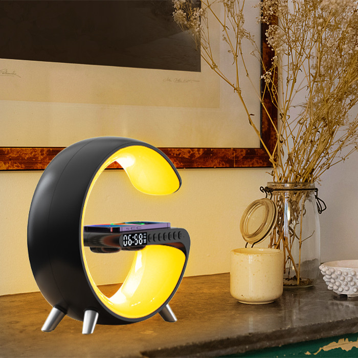 Portable G-Speaker-Illuminator Elevate Your Lighting Experience with Voice Activation
