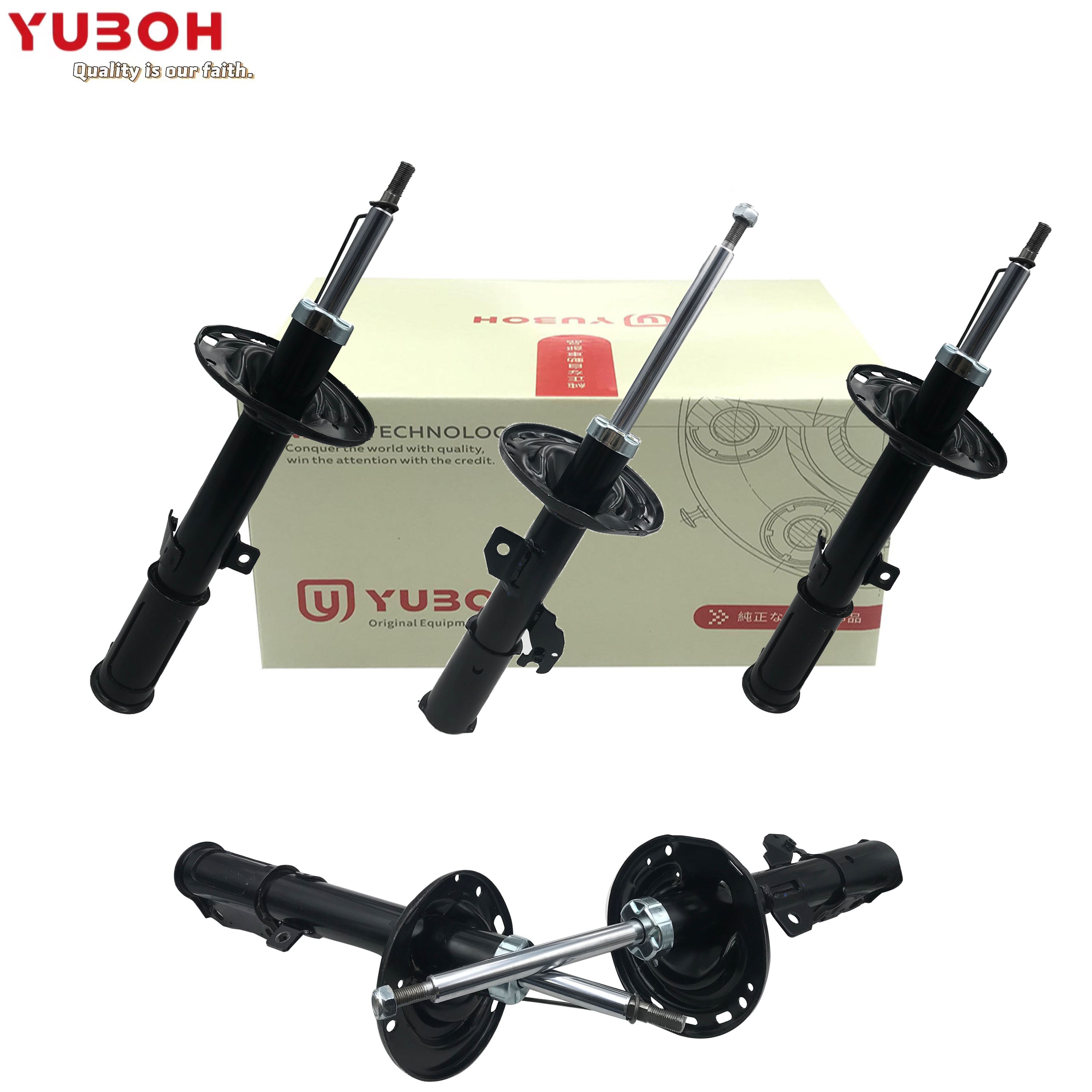 YUBOH Auto Parts Shock Absorber for Honda Fit/City 09-15 51611-TM4-C01 Guaranteed