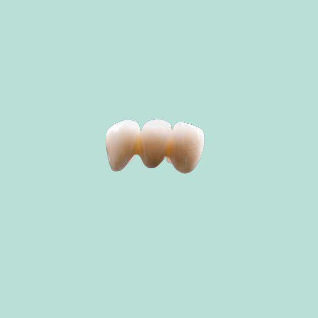 Good Wear Resistance Zirconia Ceramic Crown Strong Transparency Natural