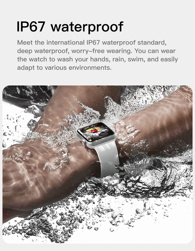 HL13 BLE Blood Pressure Smartwatch Health Monitoring Wrist Bands Breath Training