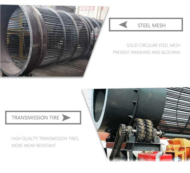 Gravel Drum Washing Machine Sand Washing Clay Rotary Drum Washer