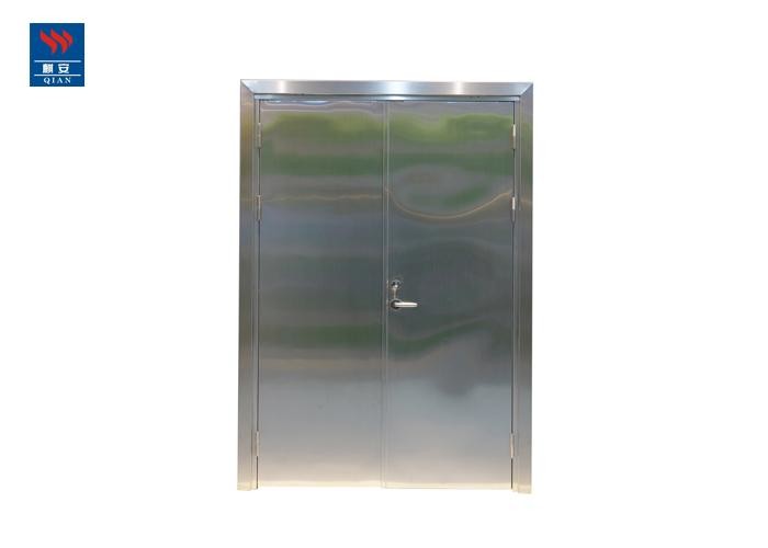 Stainless Steel Double Gates Fire Rated Steel Door Fire Resistant Door