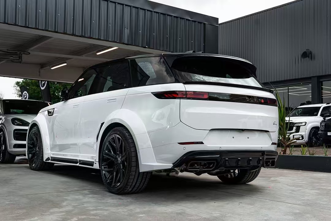 Carbon Fiber Range Rover Sport Body Kit LM Style Front Lip Car Wheel Arch