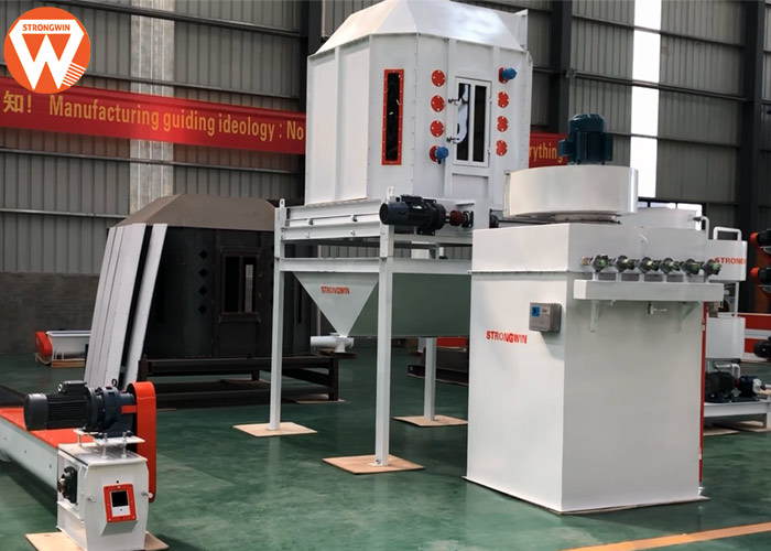 feed pellet cooler