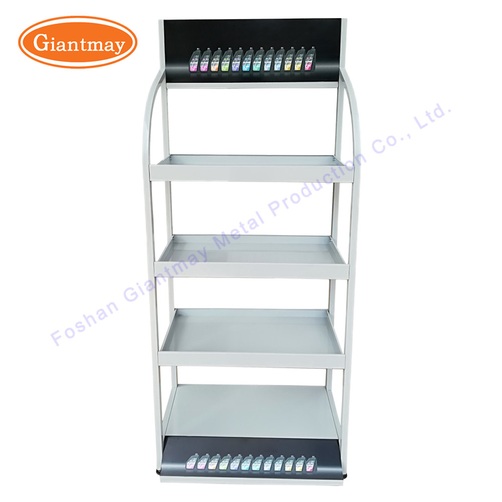 Car Shop Engine Shelf Stand Lubricating Oil Display Rack