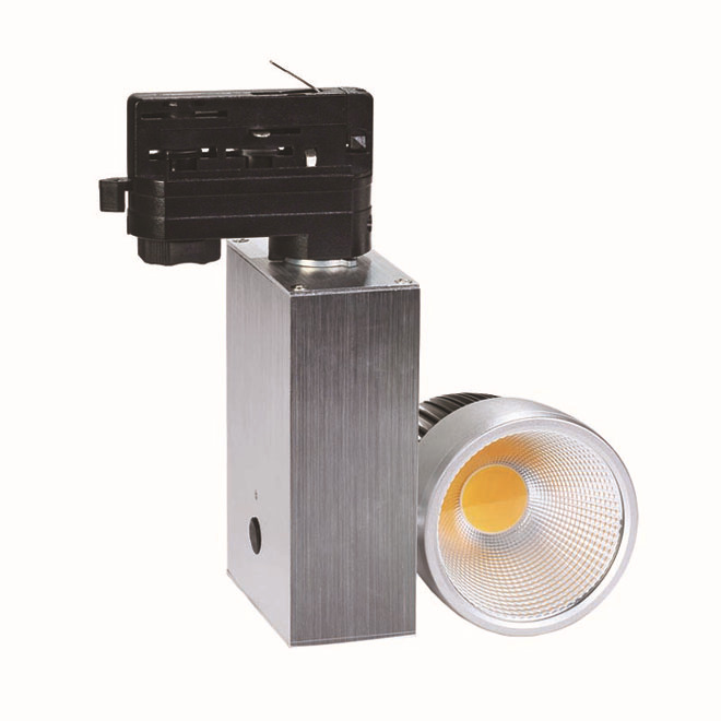 high quality 50w led cob track light rail light AC85-265V led COB light source white/black color 500