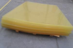 Buy cheap Elastic Industrial Polyurethane Rubber Sheet , Abrasion Resistant PU Wear Plate product