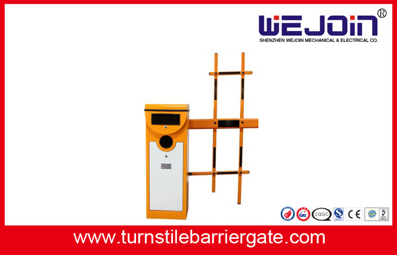 AC220V/110V Automatic Vehicle Barrier Gate 2 Fence Boom Type Manual Release