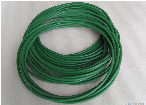 Industrial Polyurethane Round Belt , Transmission Conveying Seamless Round Belt 10 × 945mm
