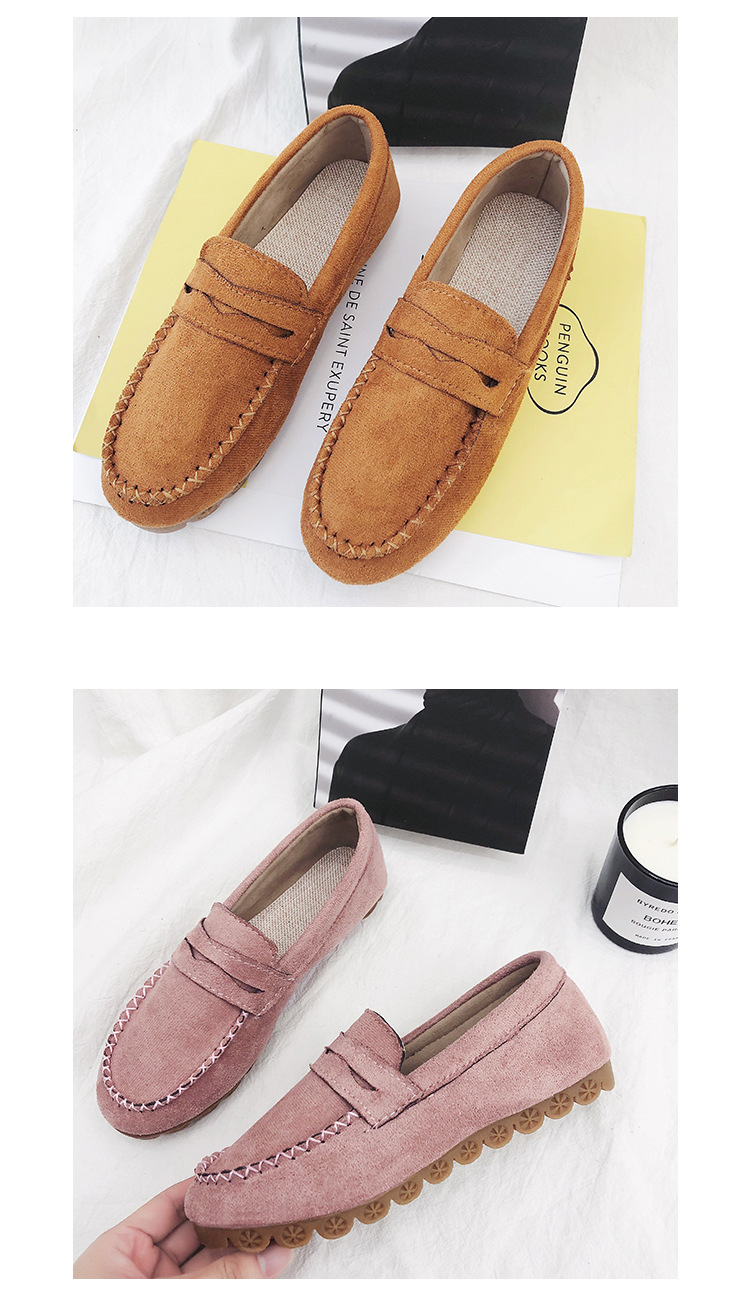 Soft Bottom Beef Tendon Breathable New Casual Fashion Flat Shoe For Woman