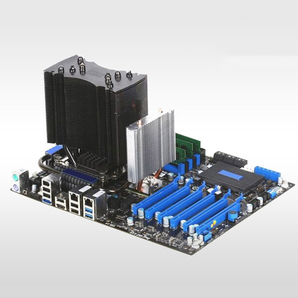 Projector High dssipation Aluminum Copper Pipe Heatsink Finned Heat Sink Electronic Heat Sinks