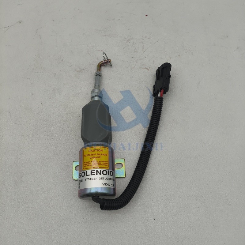 12V 24V Fuel Stop Solenoid Valve 1751ES-12E7UC3B1S1 Shut Down Switch