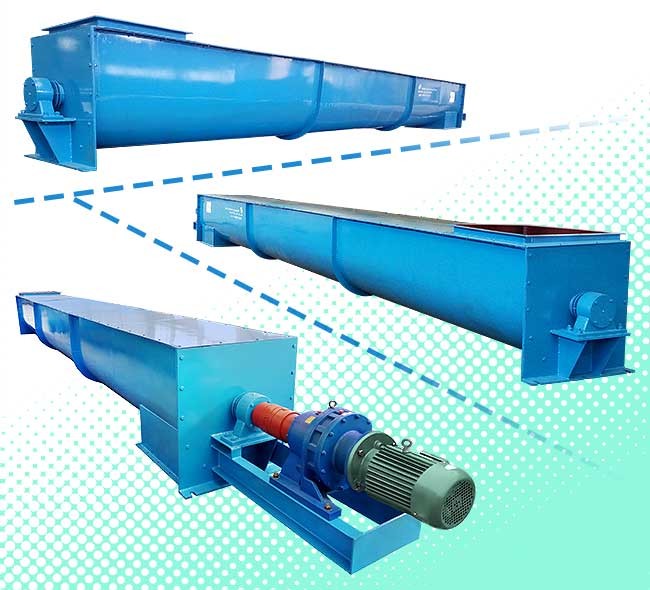 Energy Saving Screw Auger , Feed Screw Auger Reliabel For Wood Chips