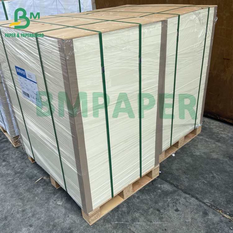 Uncoated Cream Shade Woodfree Printing Paper 100gsm High Opacity