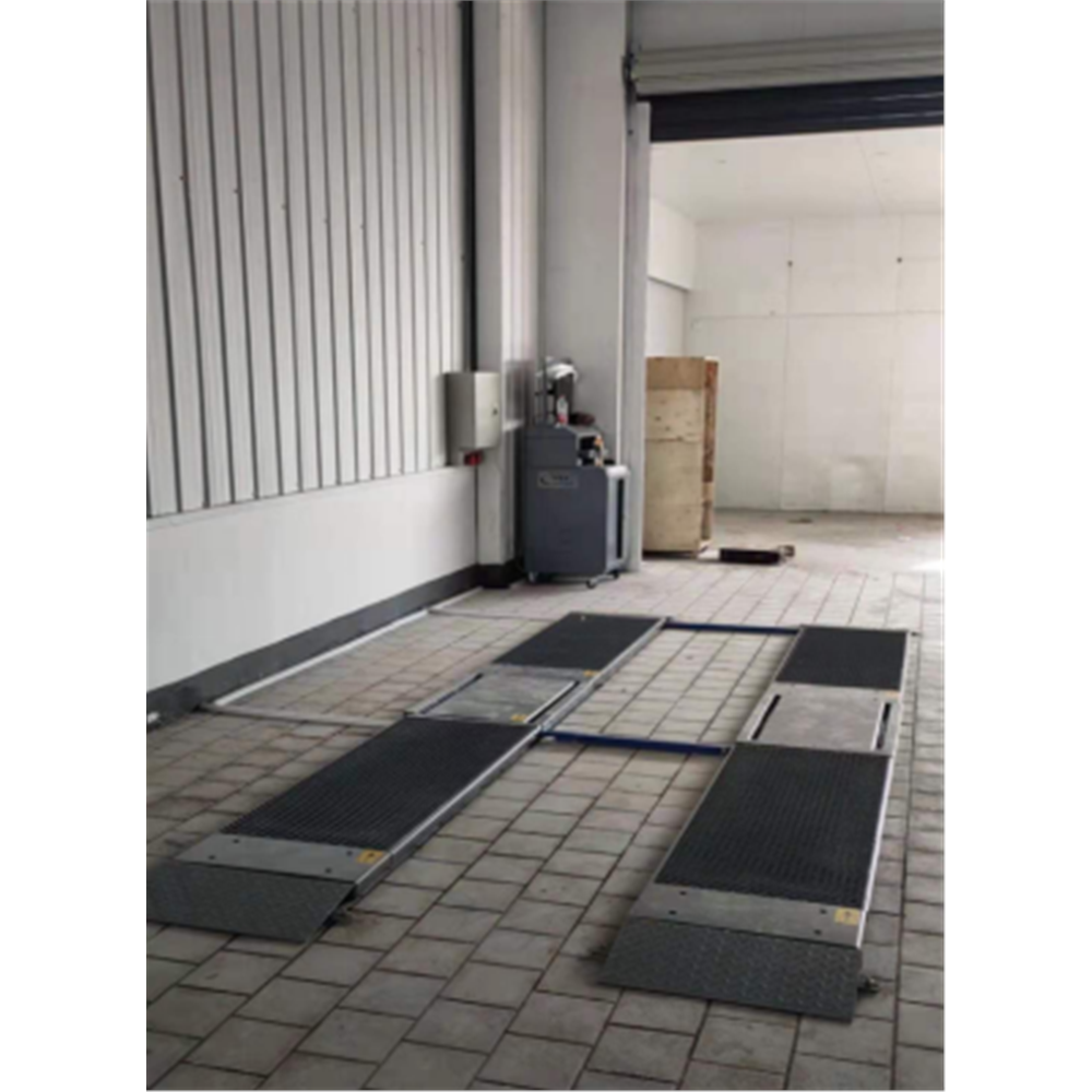 2CTPB-10G Ultra flat plate brake tester Car Test Line for truck test the brake force