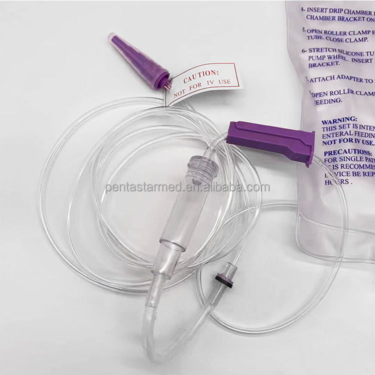 Disposable Medical Enteral Feeding Bag Set with Good Quality