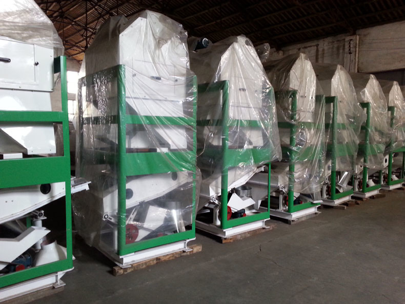 Combined Rice Paddy Cleaner Machine