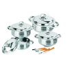 Buy cheap Eco - Friendly Stainless Steel Cooking Set , High Polishing Kitchen Pots And from wholesalers