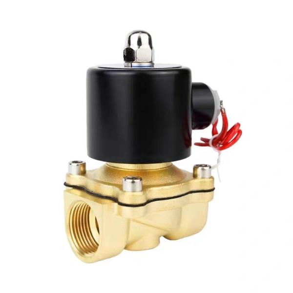 Full Bore 2W Normally Closed Brass Electric Magnetic Valve for Industrial