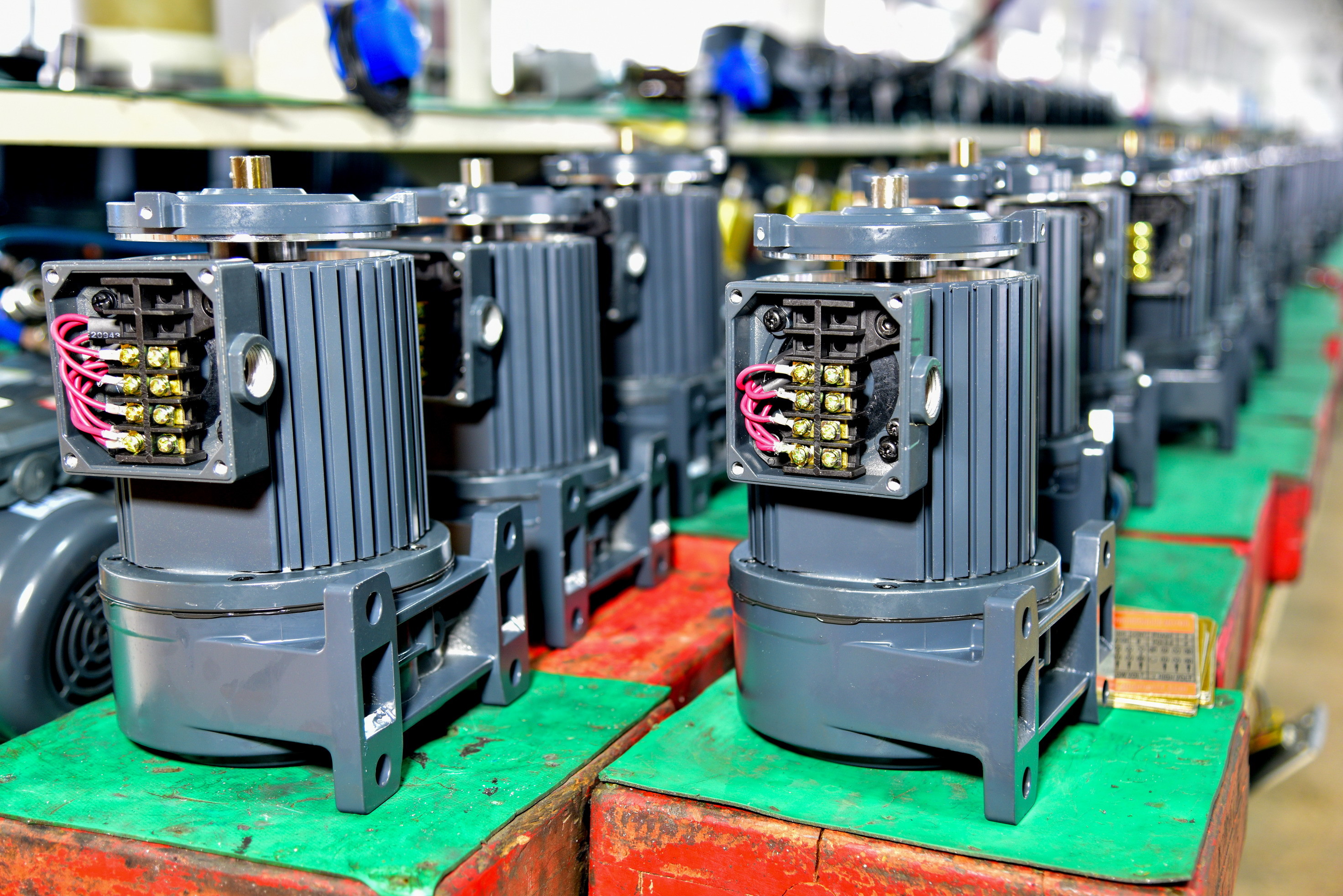 22mm Shaft Electric Motor Gearbox 400w 0.5hp 3 Phase Reductor Motor