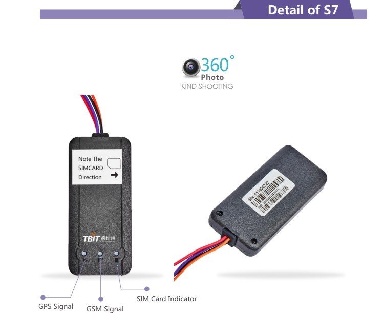 Mini Quad-band GPS Tracker With Vibration Alarm For Vehicle And Motorcycle