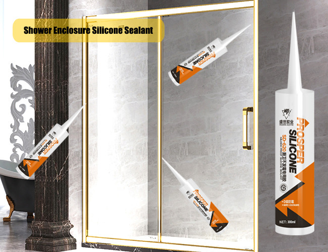 Great Weatherability Anti Mould Silicone Sealant Sanitary Shower And Bathroom Grade Caulk
