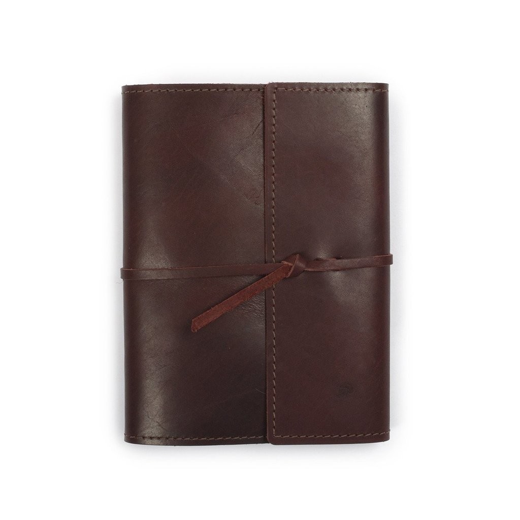 A5 Vintage Leather Bound Journal , Soft Travel Notes Journal For Men Present