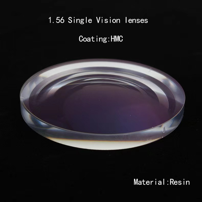 Aspheric Lens 1.56 HMC Ophthalmic Lenses Enhanced Single Vision Lenses And Frames