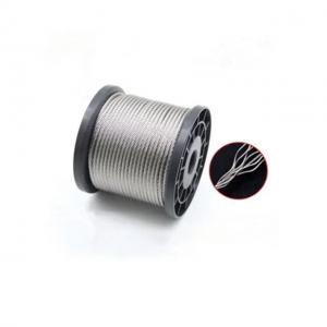 Buy cheap 1x12 7x7 7x19 4mm 5mm 6mm 8mm 10mm A2 A4 304 316 Aircraft Stainless Steel Wire Rope product