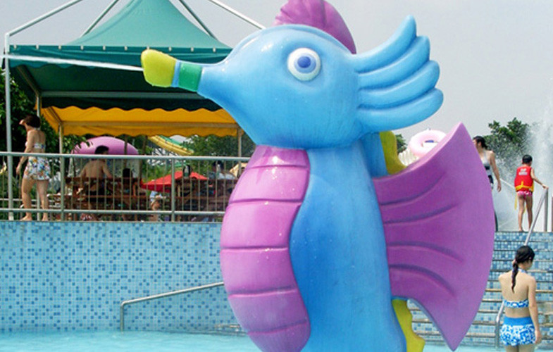 Kids Water Game Aqua Play, Amusement Spray Park Equipment For Water Splashing