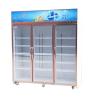 Buy cheap Air Cooling 3 Glass Door Display Freezer Supermarket from wholesalers