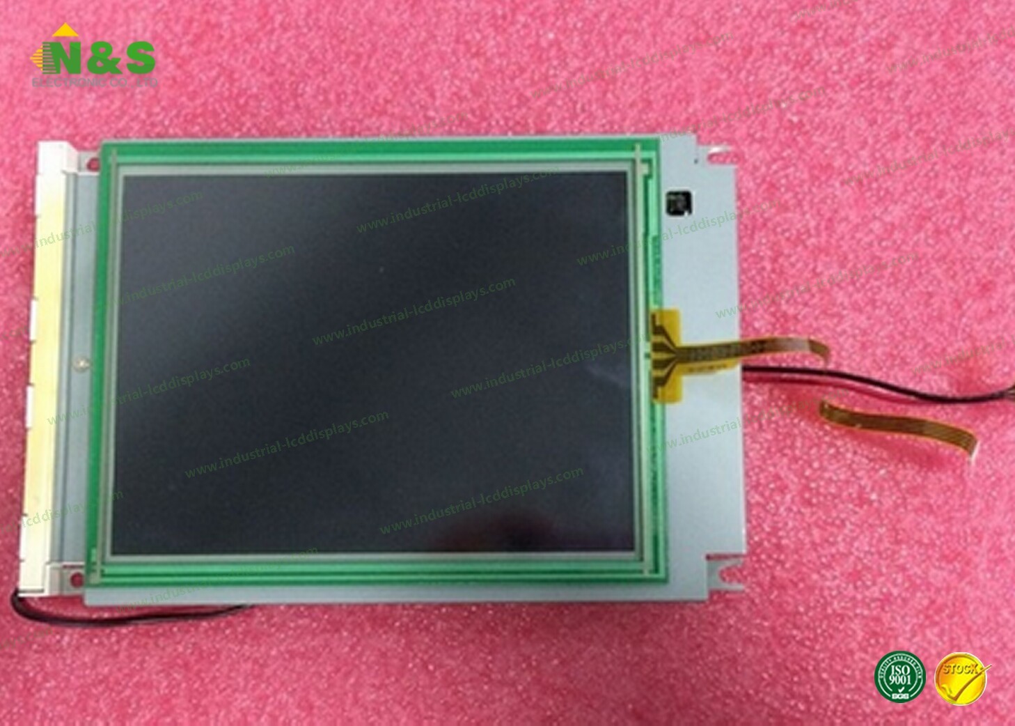 Normally Black Numeric LCD Display 5.7" STN CCFL Without Driver F-51900NCU-FW-ACN