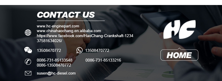 4D30 Aluminum Forged Diesel Engine Crankshaft Excavator Engine Parts High Wear Resistance