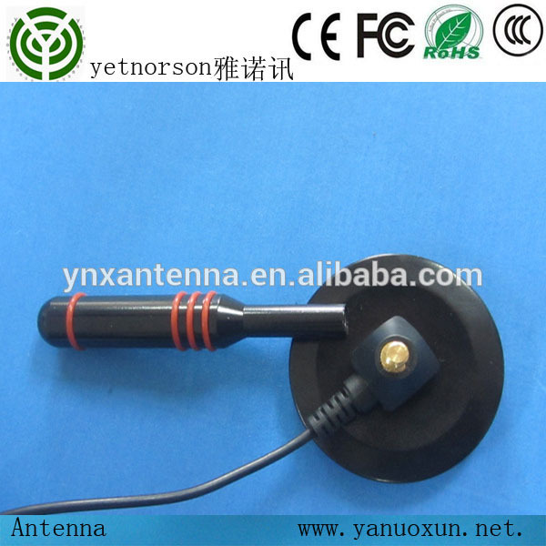 VHF UHF Digital Free TV Channels Antenna with ≤1.8 V.S.W.R and Magnetic Base Mounting