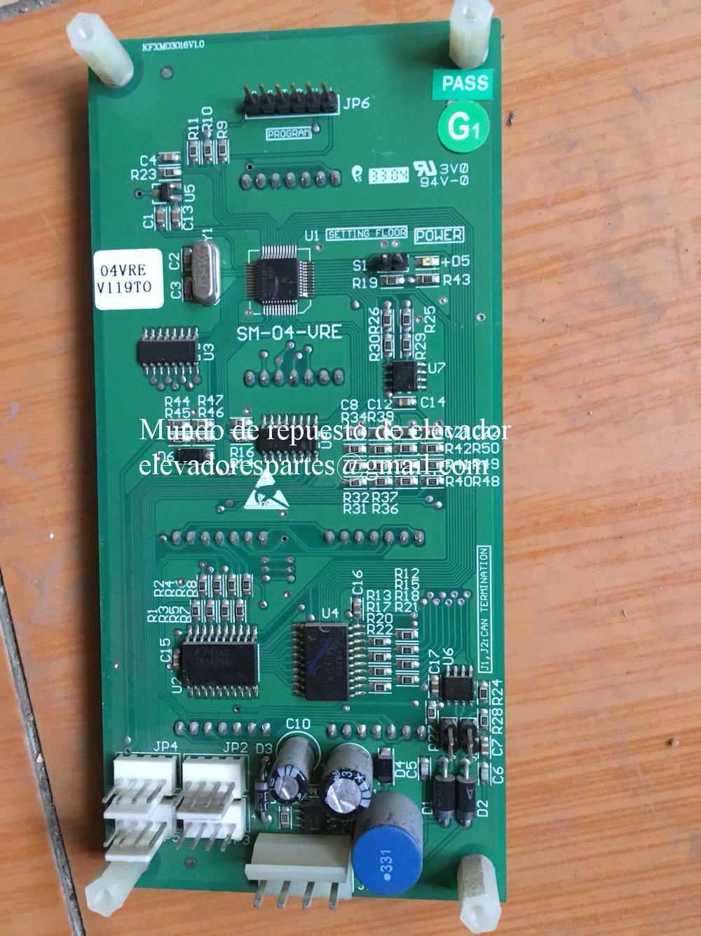 La placa display para OTIS elevador SM-04-VRE