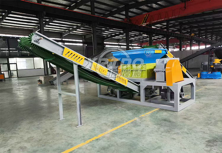 Hydraulic Waste Metal Shredder Recycling Metal Scrap Crusher