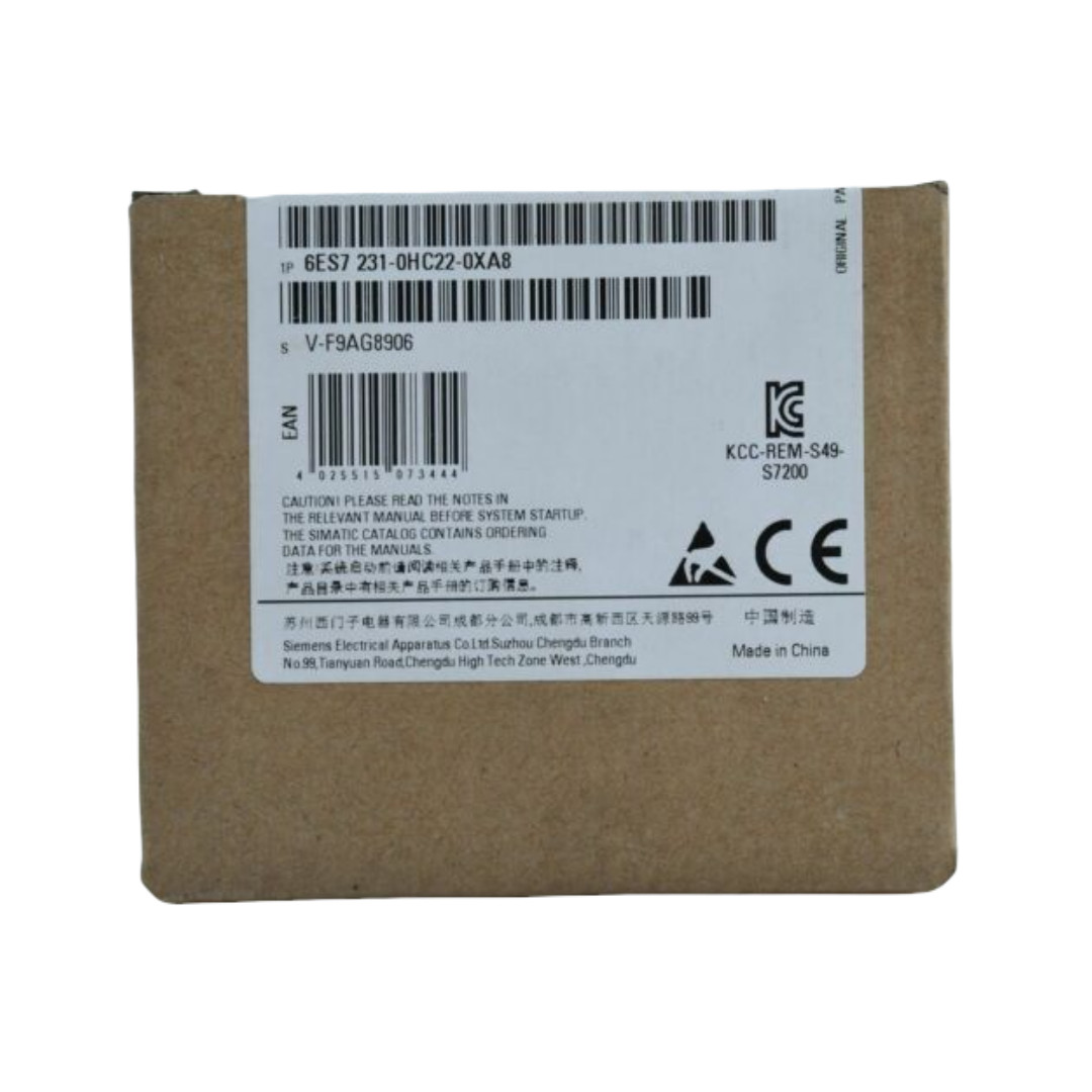 SIEMENS SIMATIC S7-200 PLC 6ES7231-0HC22-0XA8 EM 231 Analog Input, 4 Inputs